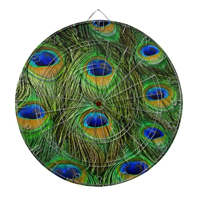 Tablero Dardos Belo Penas de Peacock (Frente)