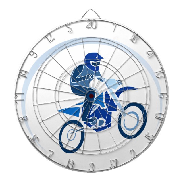 Tablero Dardos Biker de vetor de diafragma (Frente)