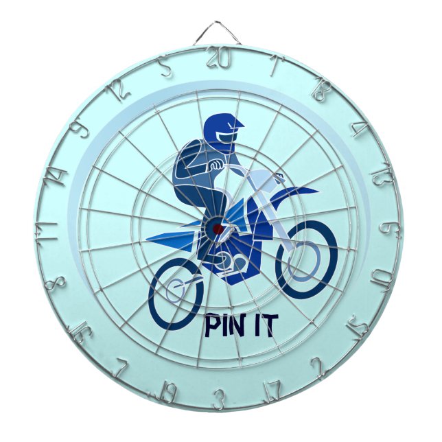 Tablero Dardos Biker de vetor de diafragma (Frente)