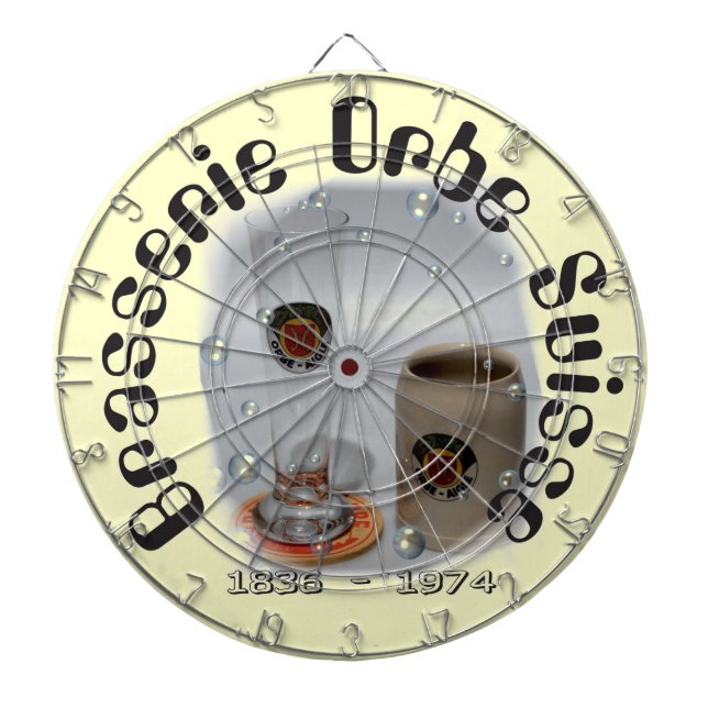 Tablero Dardos Brewerie Orbe, Orbe, Suiça (Frente)