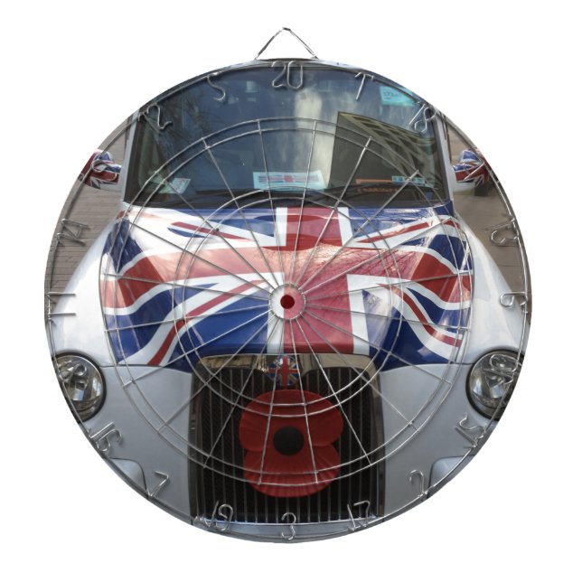 Tablero Dardos British Cab (Frente)