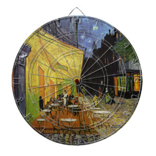 Tablero Dardos Café da Noite de Van Gogh