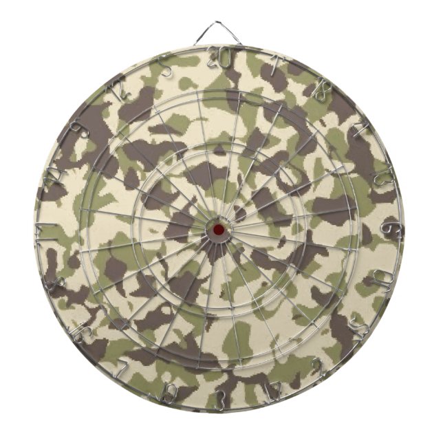 Tablero Dardos Camo Pattern (Frente)