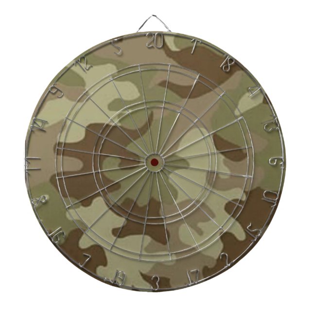 Tablero Dardos Camouflage Dart Board (Frente)