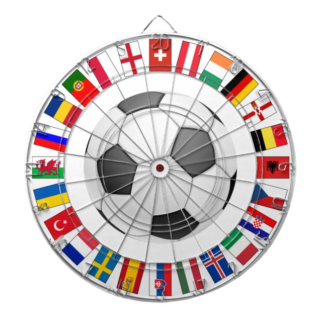 Tablero Dardos Campeonato Europeu de Futebol de 2016 (Frente)