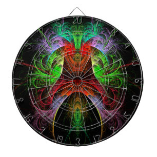 Tablero Dardos Carnaval Abstrato Art