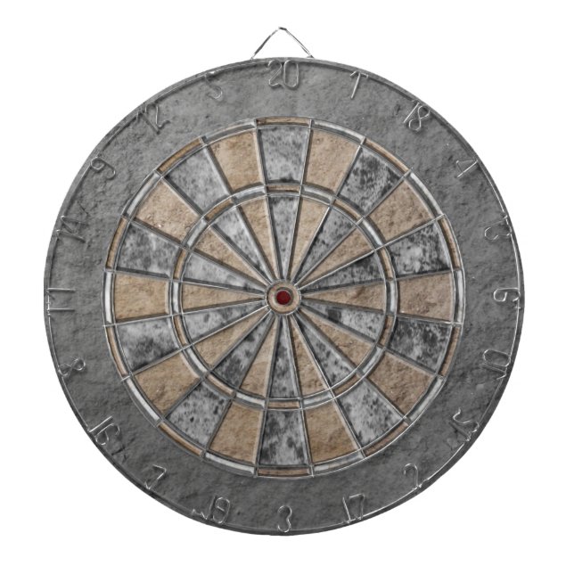 Tablero Dardos Caveman Stone (Frente)