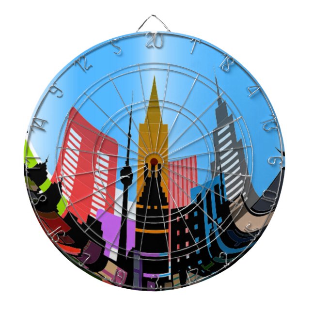 TABLERO DARDOS CIDADE (Frente)