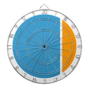 Tablero Dardos círculos do esmagamento da cor