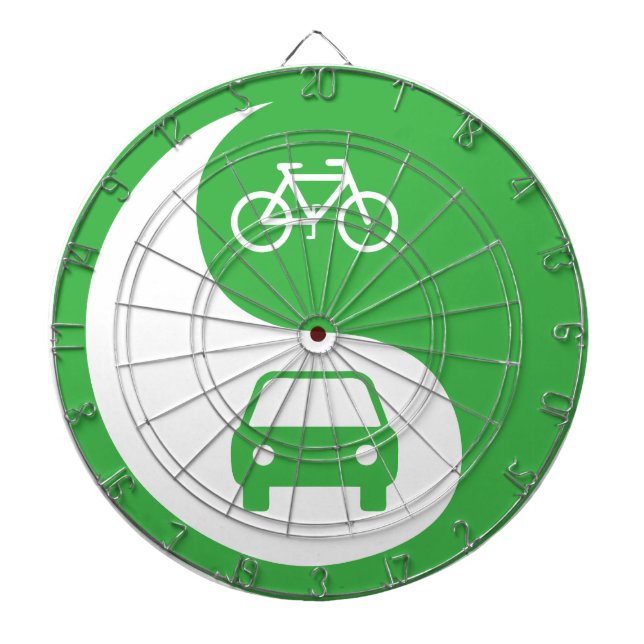 Tablero Dardos Compartilhe a estrada Yin Yang (Frente)