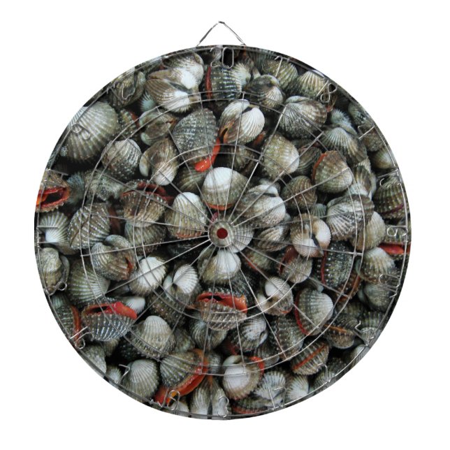 Tablero Dardos Conchas de Cockle de Sangue (Frente)