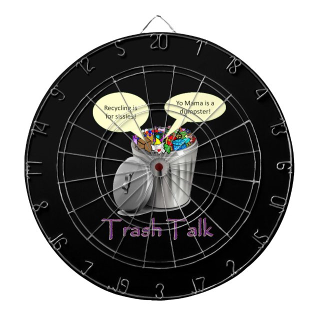 Tablero Dardos Conversa do lixo (Frente)