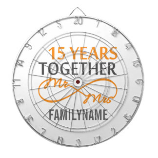 Tablero Dardos Costume, Sr. e Sra. 15