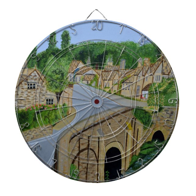 Tablero Dardos Cotswolds Inglaterra (Frente)
