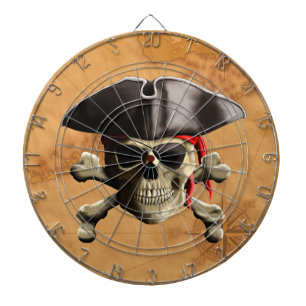 Tablero Dardos Crânio do pirata