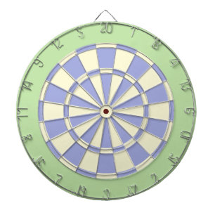 Tablero Dardos Dart Board: Creme, Pálido Roxo E Verde Claro