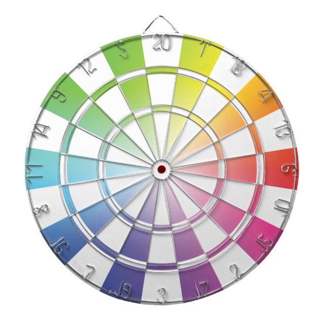 Tablero Dardos Dartboard 2 do arco-íris (Frente)