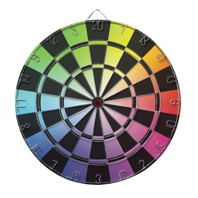 Tablero Dardos Dartboard 3 do arco-íris (Frente)