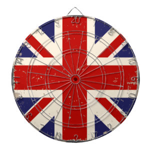 Tablero Dardos Dartboard britânico afligido KRW da bandeira
