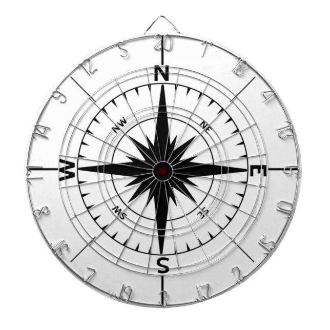 Tablero Dardos Dartboard Compass Náutico (Frente)