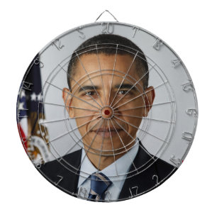Tablero Dardos Dartboard de Barack Obama