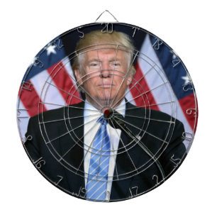 Tablero Dardos Dartboard de Donald Trump