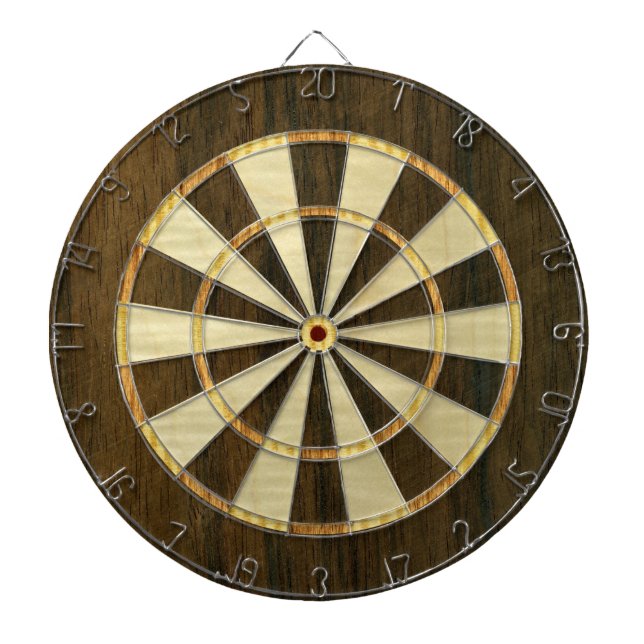 Tablero Dardos Dartboard de madeira do folheado (Frente)