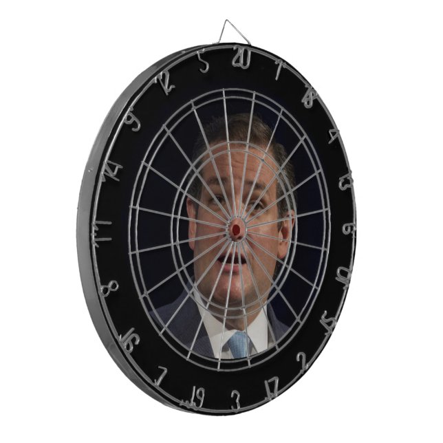 Tablero Dardos dartboard do cruz de ted (Frente Esquerda)