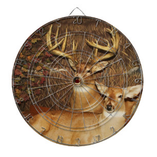 Tablero Dardos Dartboard dos cervos