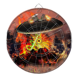Tablero Dardos Dartboard estrangeiro do BBQ