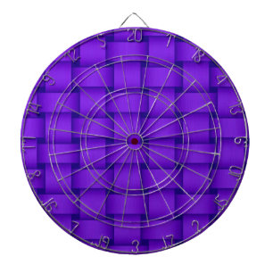 Tablero Dardos Design violet wicker art