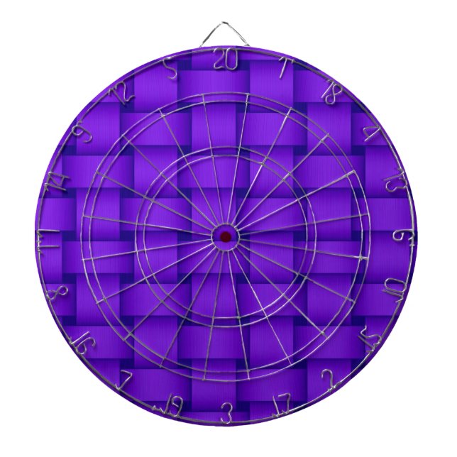 Tablero Dardos Design violet wicker art (Frente)