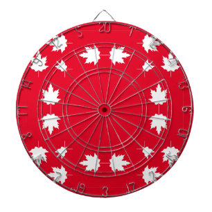 Tablero Dardos dia do Canadá