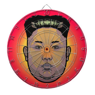 Tablero Dardos Ditador Fazer Dartboard do Un de Kim Jong