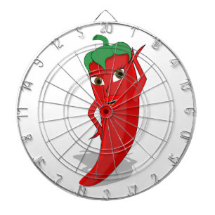 Tablero Dardos Diva Pimenta Vermelha Quente