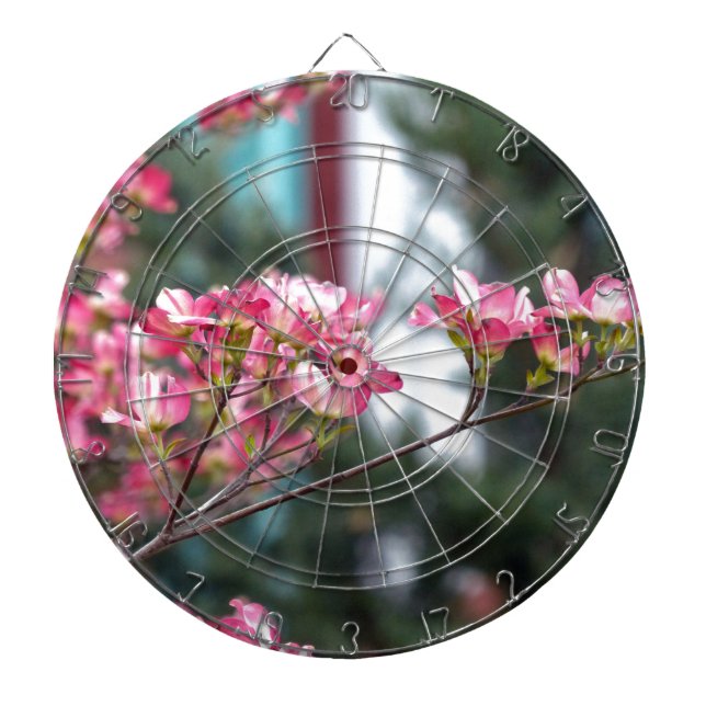 Tablero Dardos Dogwood Rosa (Frente)