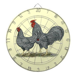 Tablero Dardos Dominique Chickens