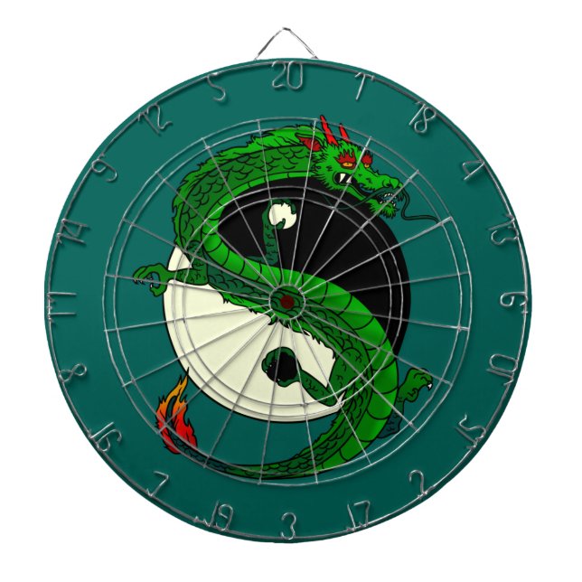 Tablero Dardos Dragão de Yin Yang (Frente)