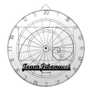 Tablero Dardos Equipe Fibonacci (espiral de Fibonacci)