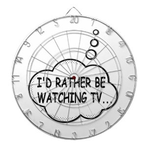 Tablero Dardos Eu Preferencialmente De Assistir TV