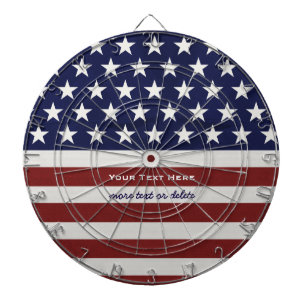 Tablero Dardos EUA bandeira americana costume patriótico do 4 de