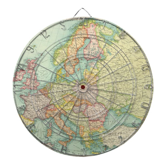 Tablero Dardos Europa - política (Frente)