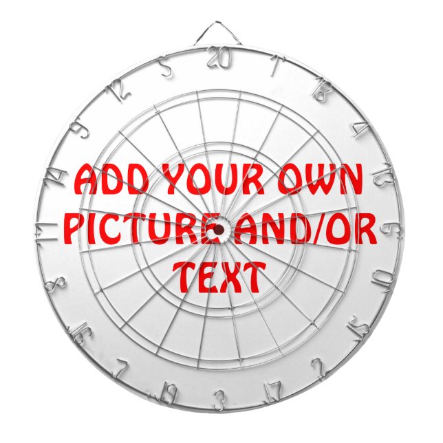 TABLERO DARDOS FAÇA SUA PRÓPRIA PLACA ARTE ESPECIAL (Frente)