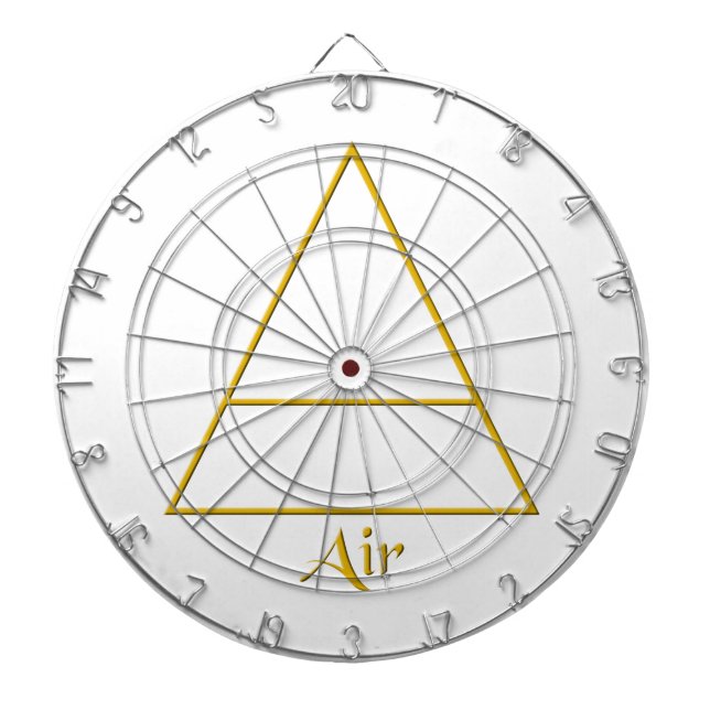 Tablero Dardos Falln Pagan Air Element Symbol (Frente)