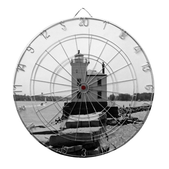 Tablero Dardos Farol do Lago Erie (Frente)