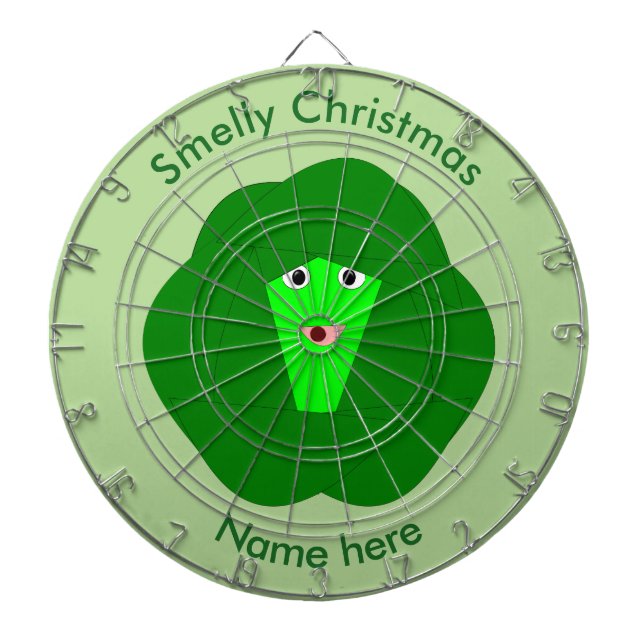 Tablero Dardos Feliz Natal Bruxelas Sprout Dart Board (Frente)