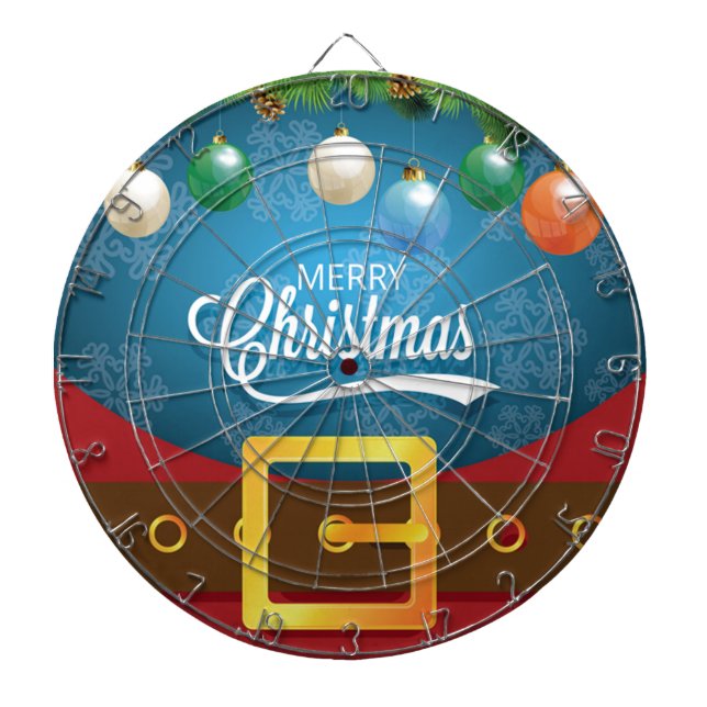 Tablero Dardos Feliz Papai noel de Natal (Frente)
