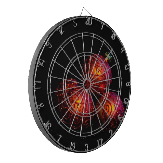 Tablero Dardos FEST Red Baubles (Frente Esquerda)