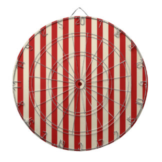 Tablero Dardos Festivo Retro Vintage Estrias Verticais de PopCorn