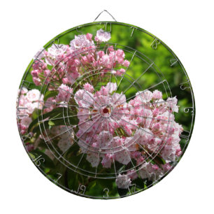 Tablero Dardos Flores bonito de Laurel Montanha Rosa